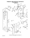 Diagram for 08 - Freezer Liner And Air Flow Parts