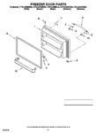 Diagram for 07 - Freezer Door Parts