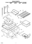 Diagram for 03 - Shelf Parts