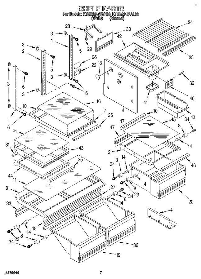 Diagram for KTRS22QAWH03