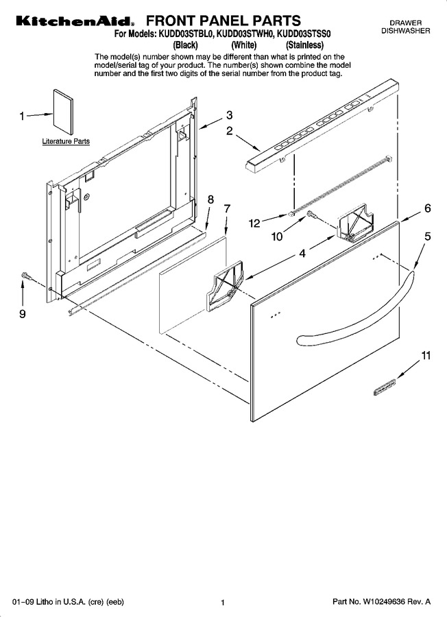 Diagram for KUDD03STBL0