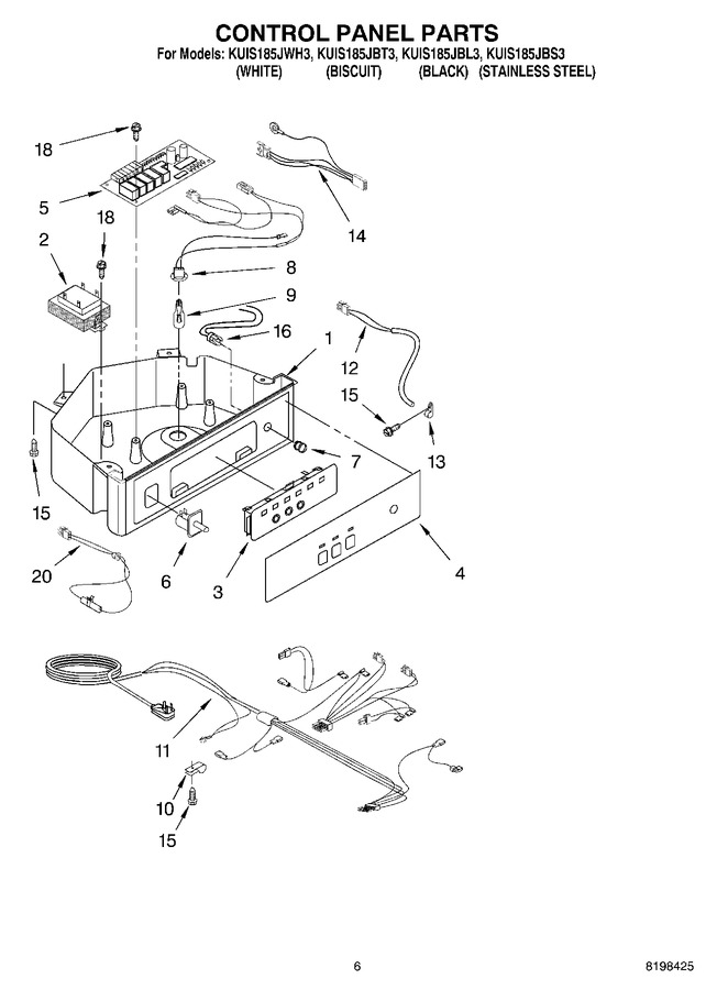 Diagram for KUIS185JBL3