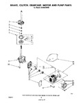 Diagram for 06 - Brake, Clutch, Gearcase, Motor And Pump