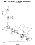 Diagram for 06 - Brake, Clutch, Gearcase, Motor And Pump