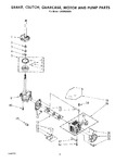 Diagram for 06 - Brake, Clutch, Gearcase, Motor And Pump