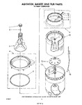 Diagram for 04 - Agitator, Basket, And Tub