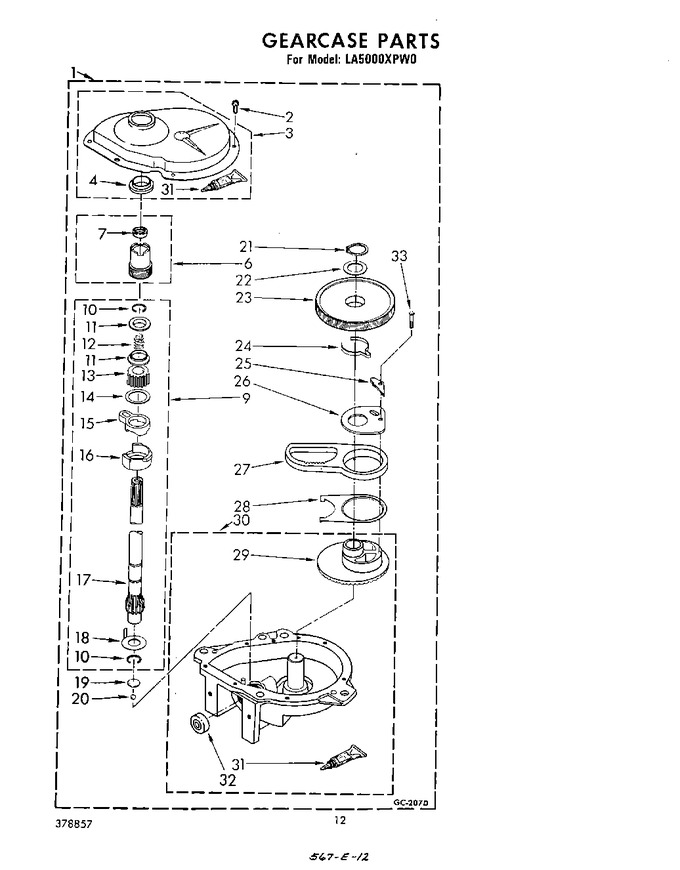 Diagram for LA5000XPW0