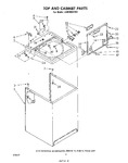 Diagram for 02 - Top And Cabinet , Literature And Optional