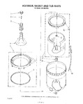 Diagram for 04 - Agitator, Basket And Tub