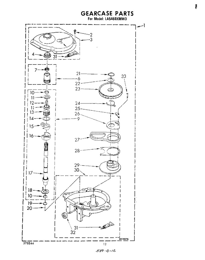 Diagram for LA5460XMW3