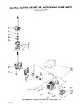 Diagram for 07 - Brake, Clutch, Gearcase, Motor And Pump