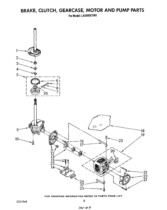 Diagram for LA5500XTF0