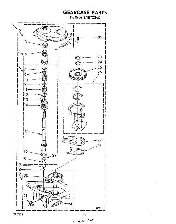 Diagram for LA5570XPW3