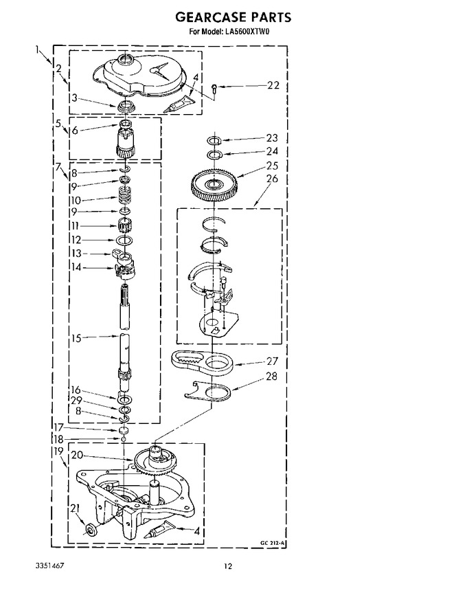 Diagram for LA5600XTN0