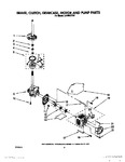 Diagram for 07 - Brake, Clutch, Gearcase, Motor And Pump