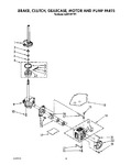 Diagram for 07 - Brake, Clutch, Gearcase, Motor And Pump