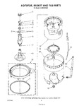 Diagram for 04 - Agitator, Basket And Tub