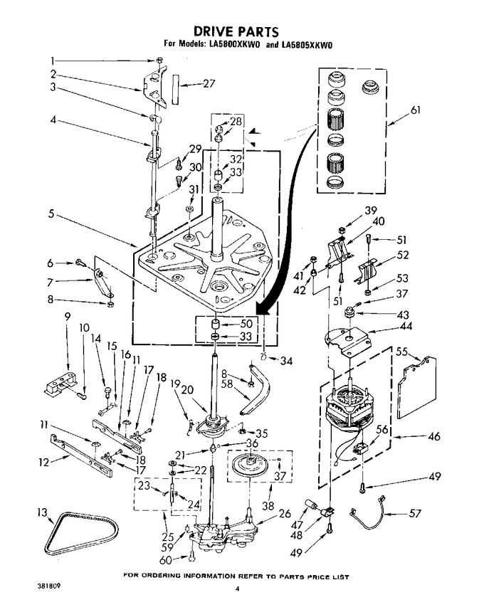 Diagram for LA5800XKW0