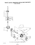 Diagram for 07 - Brake, Clutch, Gearcase, Motor And Pump