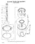 Diagram for 05 - Agitator, Basket And Tub