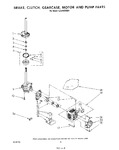 Diagram for 06 - Brake, Clutch, Gearcase, Motor And Pump