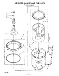 Diagram for 04 - Agitator, Basket And Tub