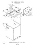 Diagram for 02 - Top And Cabinet, Literature And Optional