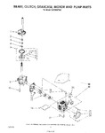 Diagram for 06 - Brake, Clutch, Gearcase, Motor And Pump