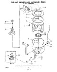 Diagram for 05 - Tub And Basket (non-suds)