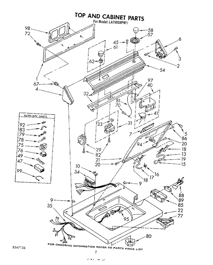 Diagram for LA7900XPW1