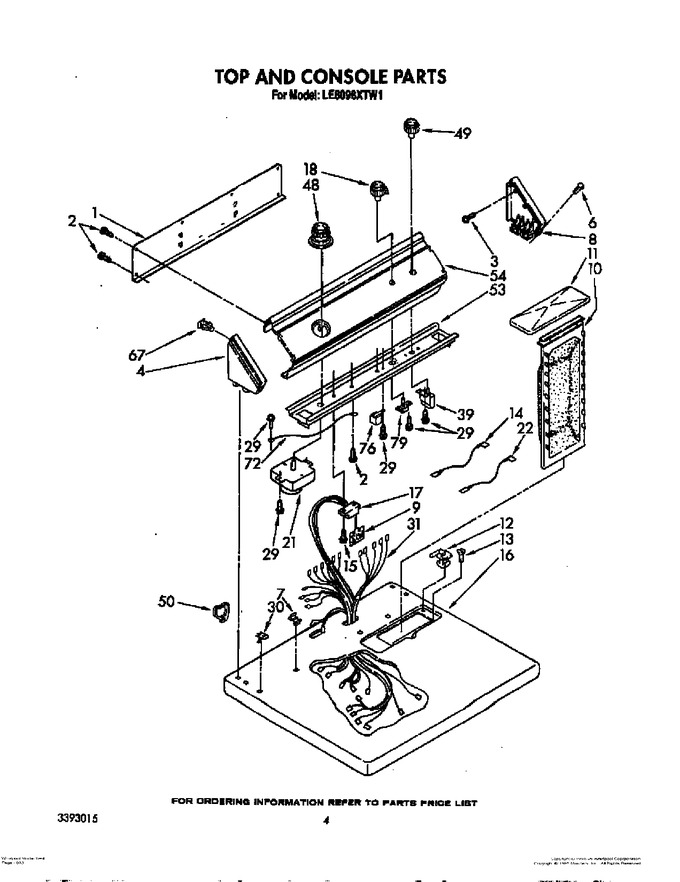 Diagram for LE6098XTW1