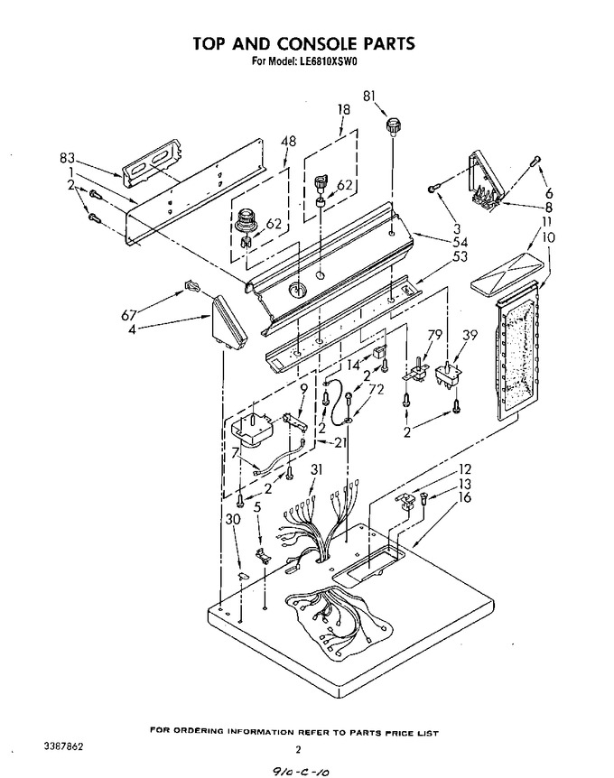 Diagram for LE6810XSW0