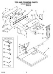 Diagram for 02 - Top And Console Parts