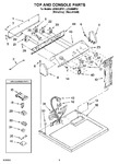 Diagram for 02 - Top And Console Parts