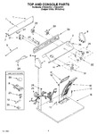 Diagram for 02 - Top And Console Parts