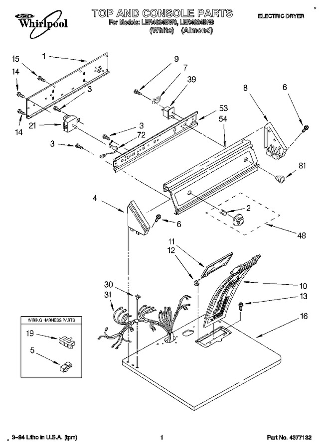 Diagram for LER4624BN0