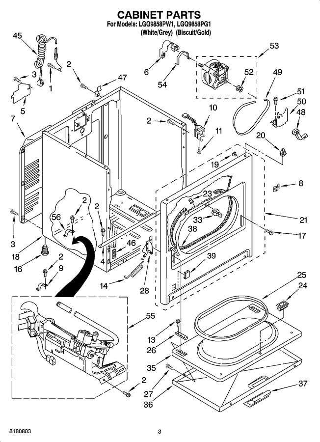 Diagram for LGQ9858PG1