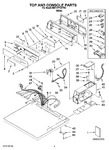 Diagram for 01 - Top And Console Parts