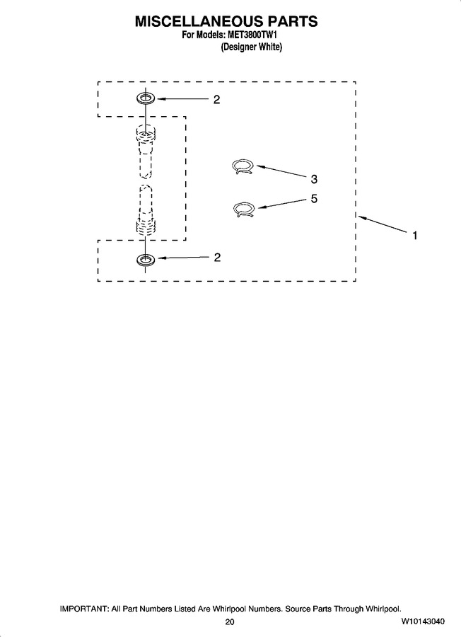Diagram for MET3800TW1