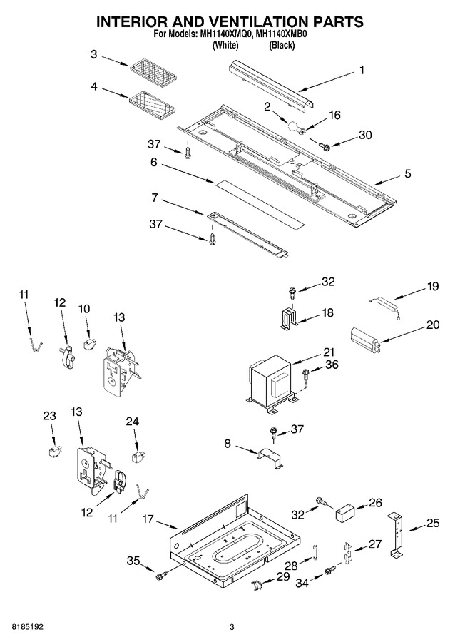 Diagram for MH1140XMB0