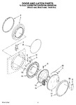 Diagram for 02 - Door And Latch Parts