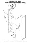 Diagram for 07 - Freezer Door Parts