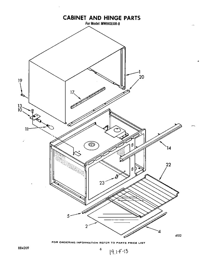 Diagram for MW840EXR0