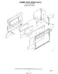 Diagram for 06 - Lower Oven Door