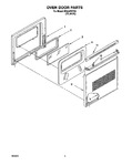 Diagram for 03 - Oven Door, Optional
