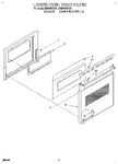 Diagram for 04 - Lower Oven Door, Optional