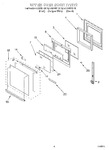 Diagram for 04 - Upper Oven Door