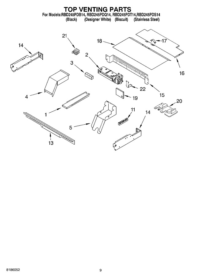 Diagram for RBD245PDQ14