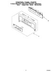 Diagram for 06 - Control Panel Parts