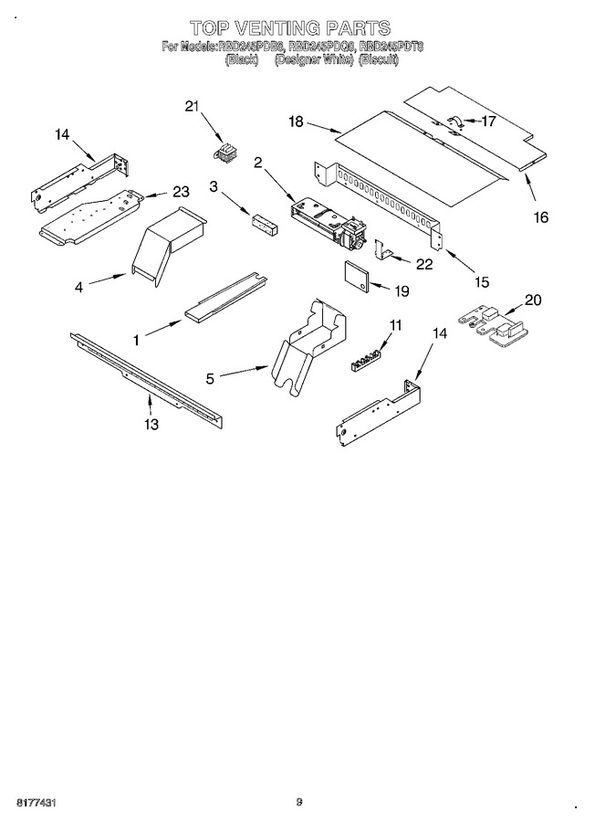 Diagram for RBD245PDT8